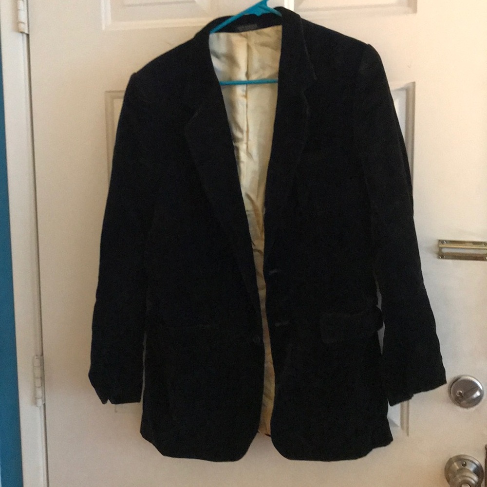 Black Velvet Men’s Blazer